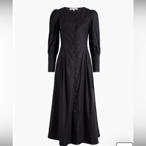 Reformation Halia Long Sleeve Button-Up Dress